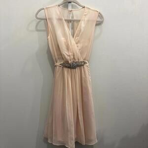 New Look Women's Evening Dress with Embellished Waist